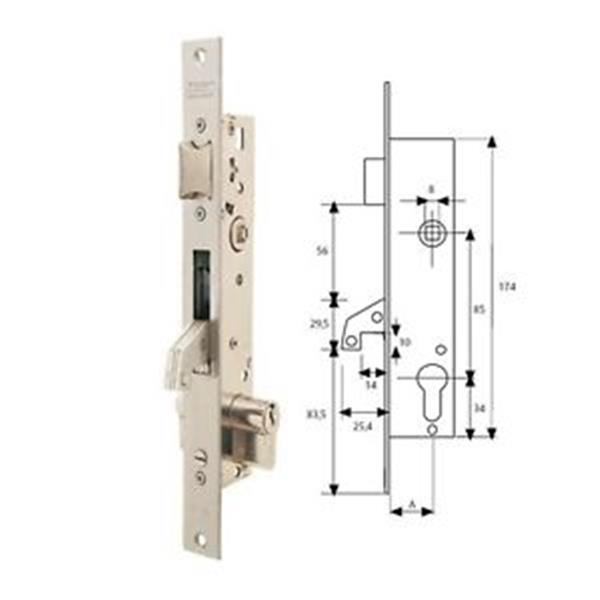 CERRADURA TESA GANCHO 2240