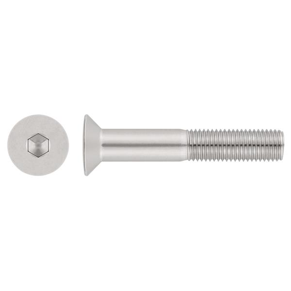 TORNILLO DIN 7991 ZINC 16X100