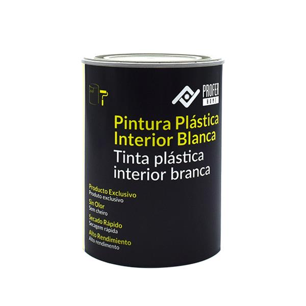 PINTURA PLASTICA INTERIOR MATE TITAN PROFER 1 KG PH744